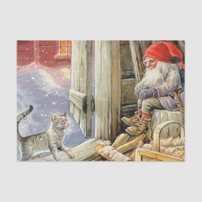 Papel De Seda "In the Woodshing", por Jenny Nystrom (Frente )