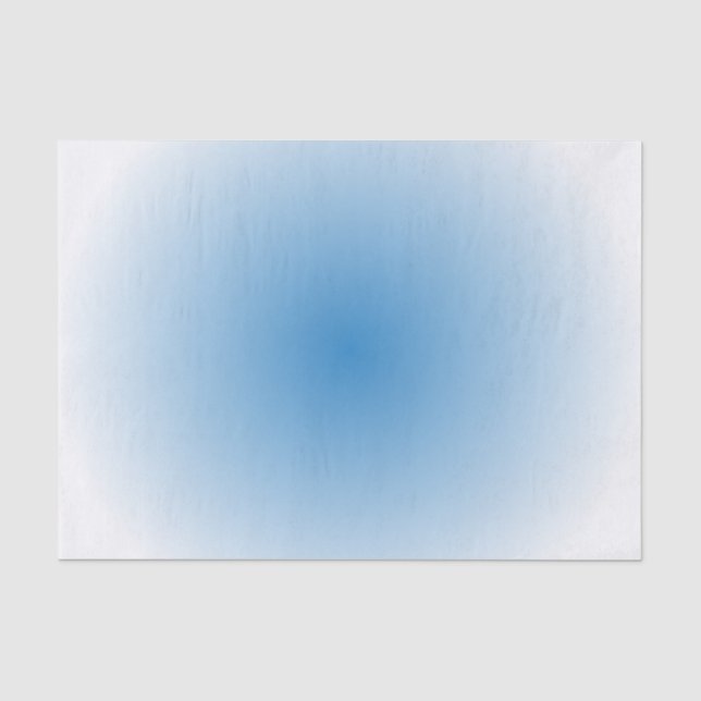Papel De Seda Inclinação do radial do céu azul (Frente )