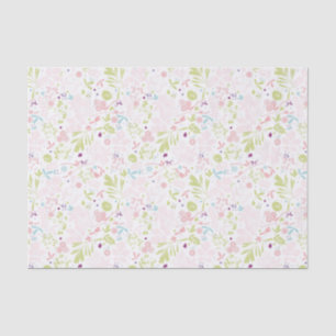 Papel De Seda indicação do teste padrão floral