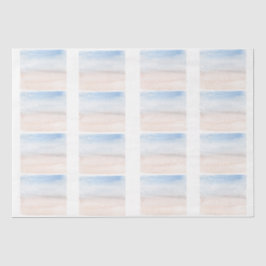 Papel De Seda Individual Coastal Backgrounds Decoupage Paper