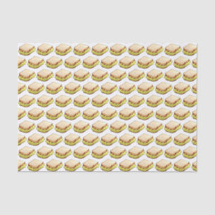 Papel De Seda Inglês Chip Compro Butwich Sandwich Takeaway Comid