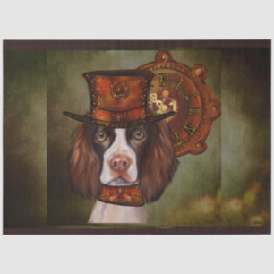 Papel De Seda Inglês Springer Spaniel Decoupage