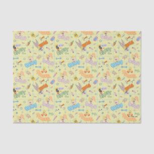 Papel De Seda INSETOS BUNNY BUILDERS™ Padrão de Desenho de Cara
