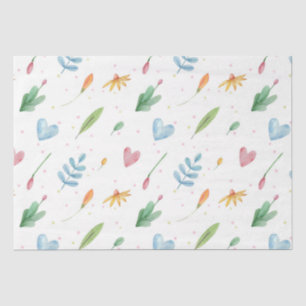 Papel De Seda inspirado na natureza por primavera, modelo românt