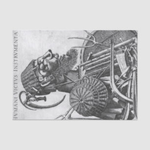 Papel De Seda Instrumentos de Sustentação Humana, Arcimboldo