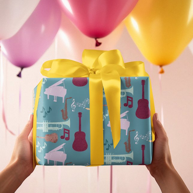 Papel De Seda Instrumentos Musicais (Criador carregado)