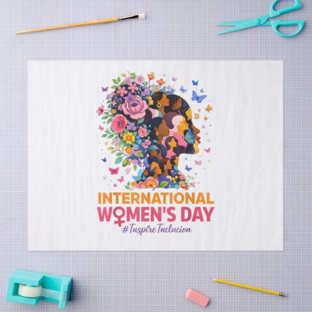 Papel De Seda International Women's Day (Arte )