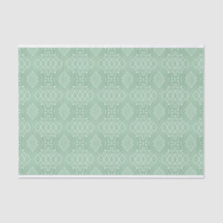 PAPEL DE SEDA INTRICIE PADRÕES VERDE PASTEL
