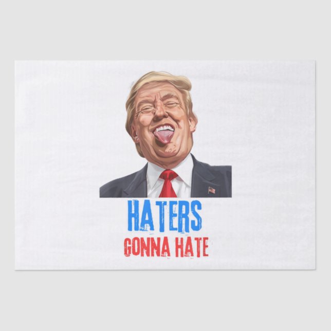 Papel De Seda Invejantes Engraçados odiarão citar palavras engra (Frente )