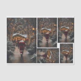 Papel De Seda Ir para o Compro das Luzes