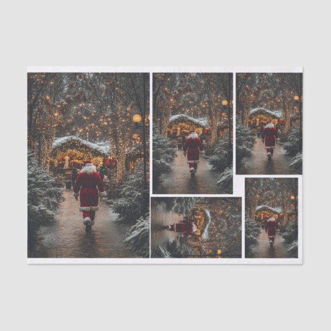 Papel De Seda Ir para o Compro das Luzes (Frente )