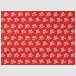 Papel De Seda Ir para o grupo Arte do Word em vermelho