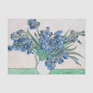 Papel De Seda Íris Azuis por Vincent Van Gogh Arte Fino