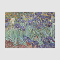 Íris de Van Gogh Pintura Impressionista