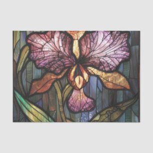Papel De Seda Íris Roxo Vidro Estido