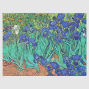 Papel De Seda Irises, Infinity Dots por Depois de Vincent van Go