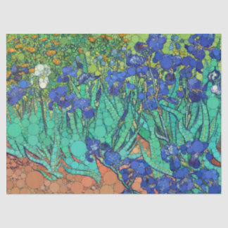 Papel De Seda Irises, Infinity Dots por Depois de Vincent van Go