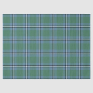 Papel De Seda Irvine do Tartan do cilindro