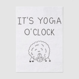 Papel De Seda It’s Yoga O’Clock Sheep