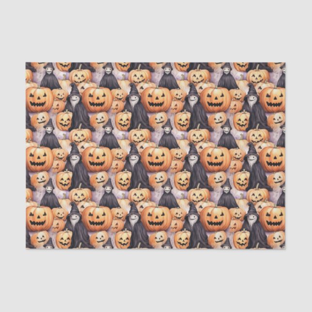 Papel De Seda Jack O Lanterns (Frente )
