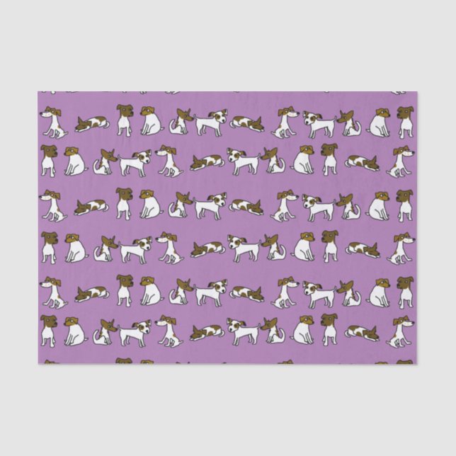 Papel de Seda Jack Russell (Frente )