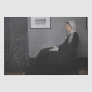 Papel De Seda James Whistler - Retrato da Mãe da Artista