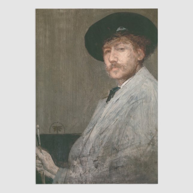 Papel De Seda James Whistler - Retrato do Pintor (Criador carregado)