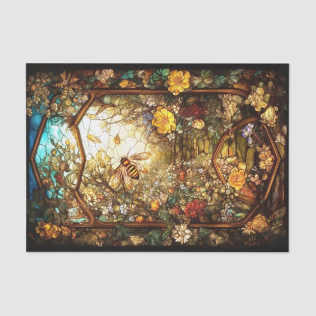 Papel De Seda Janela do outono (Frente )