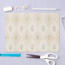 Papel De Seda Jardim Botânico Romântico Cottagecore