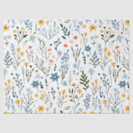 Papel De Seda Jardim Colorido Mínimo - Enfermeiro de Flores Selv