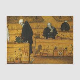 Papel De Seda Jardim da Morte (por Hugo Simberg)