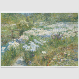 Papel De Seda Jardim d'água (por Childe Hassam)