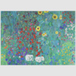 Papel De Seda Jardim de fazenda com girassóis, Gustav Klimt<br><div class="desc">Gustav Klimt (14 de julho de 1862 - 6 de fevereiro de 1918) foi um pintor simbólico austríaco e um dos membros mais proeminentes do movimento Secessão de Viena. Klimt é notado por suas pinturas, murais, esboços, e outros objetos de arte. Além de suas obras figurativas, que incluem alegorias e...</div>