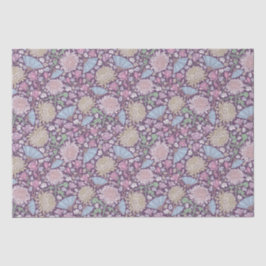 Papel De Seda Jardim de Primavera Dia das Mães Crisântemo Mãe Ja