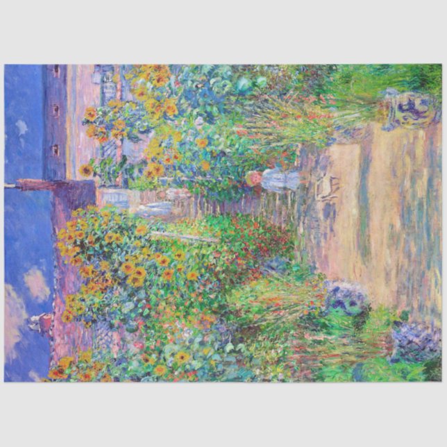 Papel De Seda Jardim do Artista, Monet (Frente )