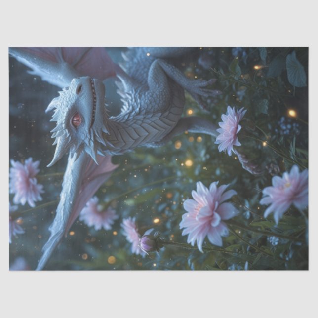 Papel De Seda Jardim do dragão (Frente )