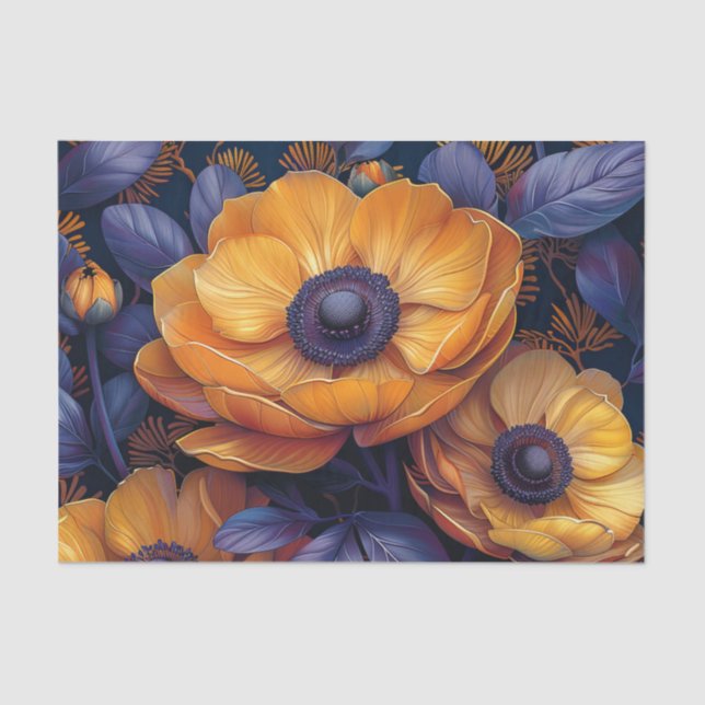 Papel De Seda Jardim Flor BMSC, V4 (Frente )