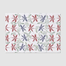Papel De Seda Jardins Dragonfly