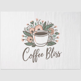 Papel De Seda Java Joy Ephemera-Espresso Elegance Ephemera