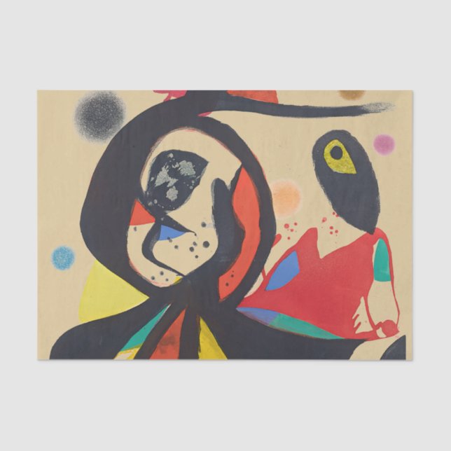 Papel De Seda Joan Miro (Frente )