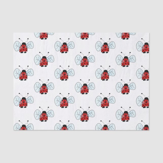 Papel De Seda Joaninha (Frente )
