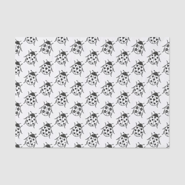 Papel De Seda Joaninhas (Frente )