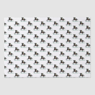 Papel De Seda Jogador de Polo Antigo em Pônei