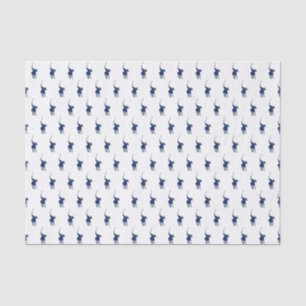 Papel De Seda Jogador do polo dos azuis marinhos