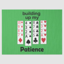 Jogo de Paciência Aumentando Minha Paciência Citaç