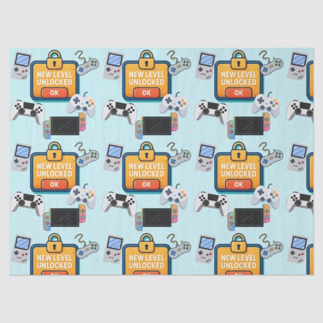 Papel De Seda Jogo de Vídeo Multiplataforma (Frente )