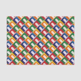 Papel De Seda Johann Sebastian Bach im Cartoon Stil