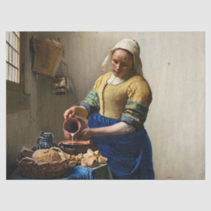 Papel De Seda Johannes Vermeer - A Milkmaid