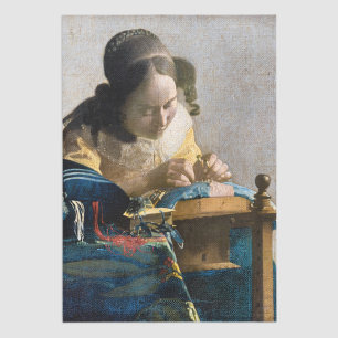 Papel De Seda Johannes Vermeer - A Milkmaid