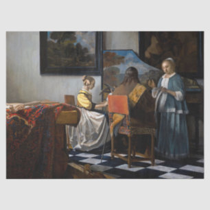 Papel De Seda Johannes Vermeer - O concerto
